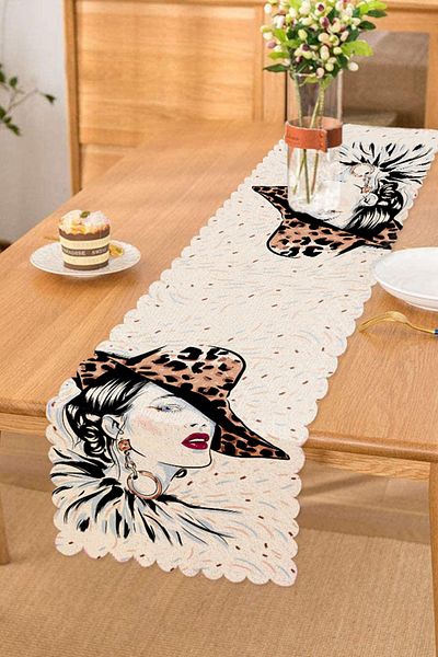 Realhomes Προσαρμοσμένη σχεδίαση Digital Printed Modern Runner