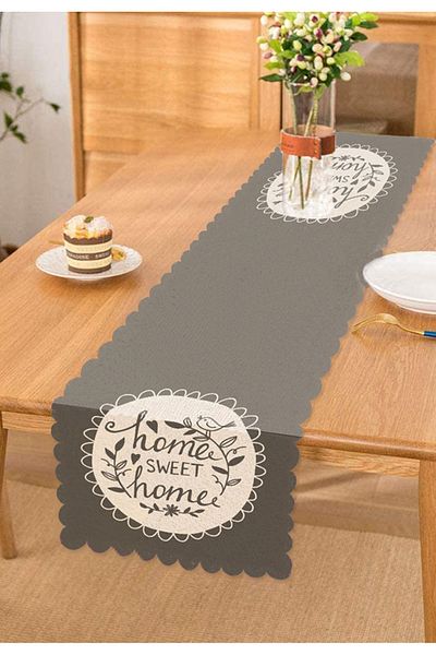Realhomes Home Sweet Home Digital Printed Decorative Runner