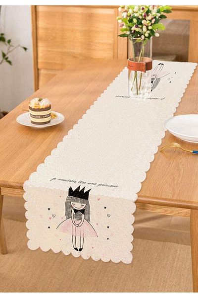 Realhomes Je Noudrais Etre Une Princesse Printed Decorative Runner