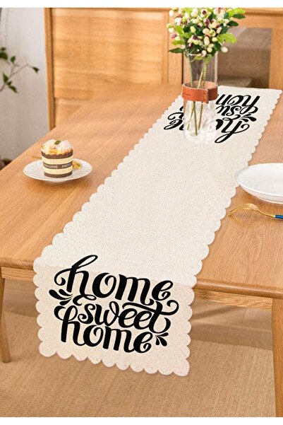 Realhomes Alergăr decorativ din piele de căprioară cu imprimare digitală Home...