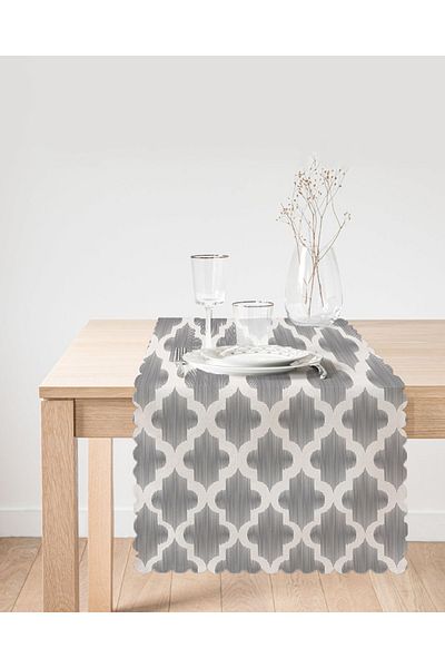 Realhomes Ειδικής σχεδίασης Ogea Patterned Digital Printed Modern Runner