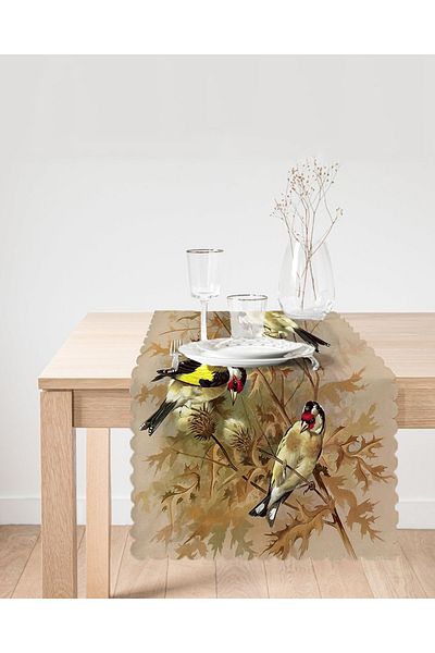 Realhomes Ψηφιακό τυπωμένο διακοσμητικό δρομέα με Saka Bird