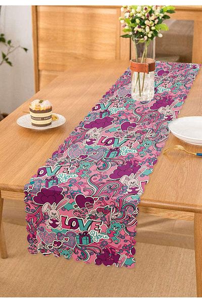 Realhomes Love You Special Designed Children's Room Runner