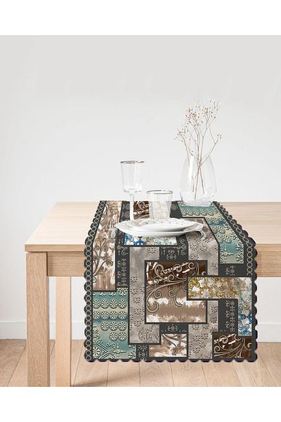 Realhomes Προσαρμοσμένη σχεδίαση Digital Printed Modern Runner