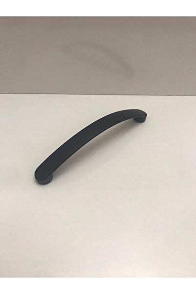 fds Oval Siyah Kulp Mobilya Mutfak Ölçü 128mm (1paket 10adettir