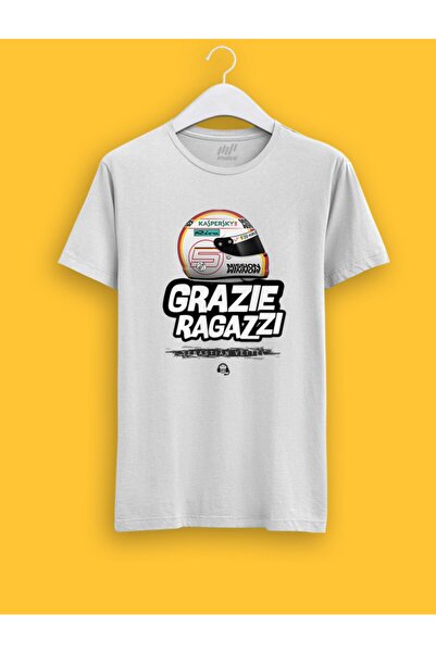 FANBOX SHOP Μπλουζάκι Sebastian Vettel Grazie Ragazzi