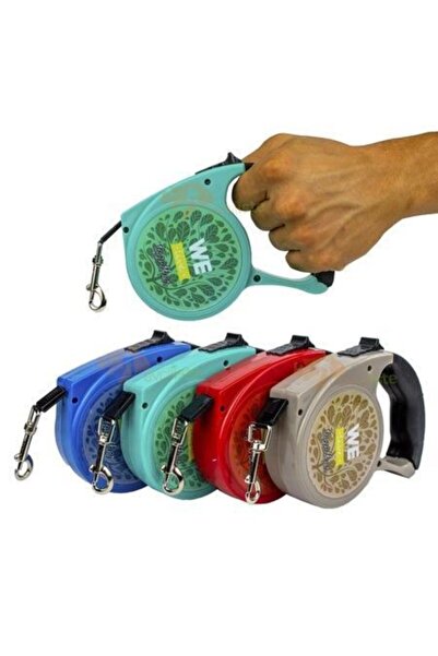 Nunbell Nb85 Otomatik Şerit Köpek Gezdirme Tasma 5m 18kg Yeşil