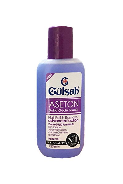Gülşah Nail Polish Remover - Güçlendirici Aseton 125 ml 8690239011452-1