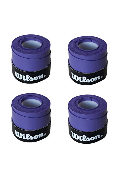 Wilson Comfort Bowl O'grips 4 Adet Grip, Tenis Raketi Gribi Mor
