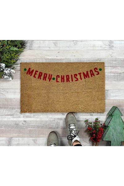 DefLife Home New Year Merry Christmas Door Front Koko Mat