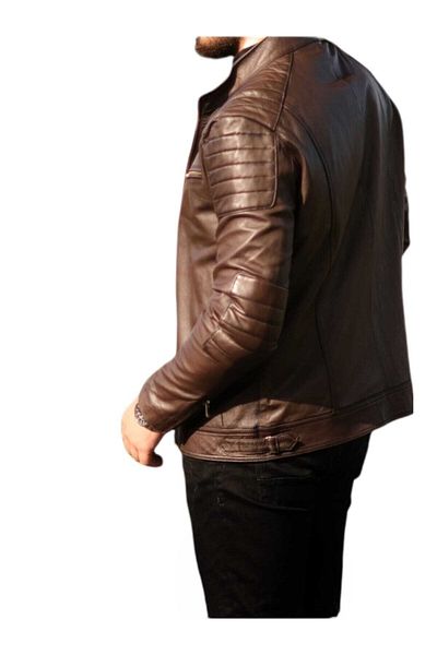 MıyaLuxly MEN'S LEATHER COAT