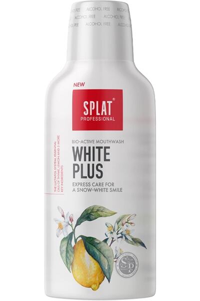 Splat Marka: Professional White Plus Ağız Gargarası 275 Ml Kategori: Diş Beyazlatma Ürünü