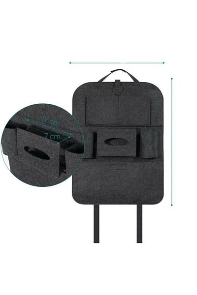 Ankaflex Vehicle Auto Car Seat Back Stuff Organizer Organizer Bag