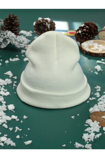 Goldmine Unisex Basic Beret White