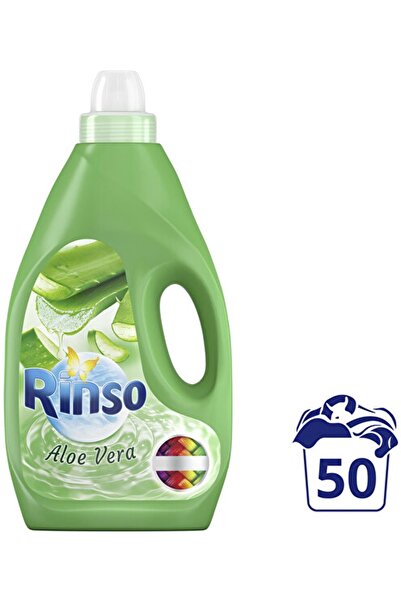 Rinso Rınso Sıvı Çamaşır Deterjanı Renkliler Için Aloe Vera 3 L 50 Yıkama