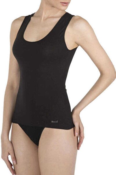 Kom Salopetă neagră de damă Basic Thick Strap Atlete