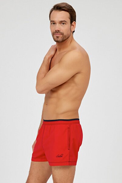 Kom Σορτς κολύμβησης με λεπτομέρεια ραφής Endy