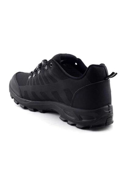 Scooter M5550 Μαύρες αδιάβροχες δερμάτινες μπότες από ύφασμα