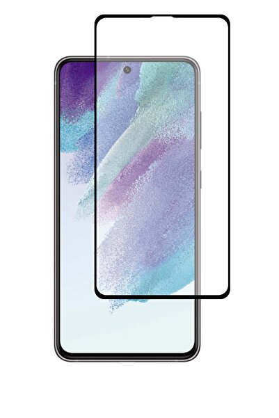 CaseWorld Samsung Galaxy S21 Fe Tam Kaplayan Temperli Ekran Koruyucu Cam
