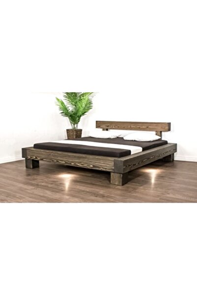 BUĞLEM Eskitme 160 X 200 Kaliteli Ahşap Yatak