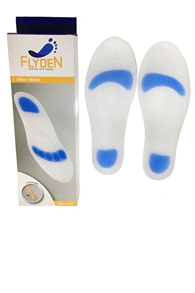 FLYDEN Tam Ortopedik Anatomik Silikon Ayakkabı Tabanlığı Topuk Dikeni Tabanlık