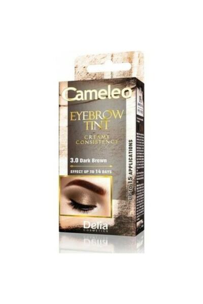 Delia Cameleo Kaş & Kirpik Boyası 3.0 Dark Brown Koyu Kahve