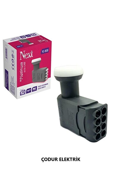 Genel Markalar LNB SEKİZLİ (OCTO) PLATİNUM 0.1DB 3D 4K NEXT YE-808