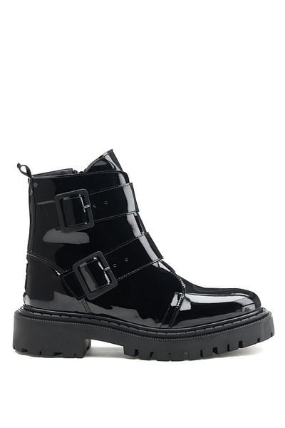 1inci Ayakkabı Cadan.r.z 1pr Black Women's Rock Boots