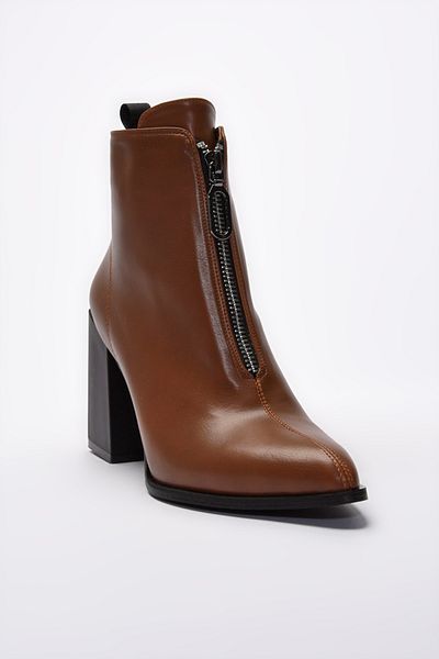Yaya by Hotiç Ankle Boots - Brown - Block