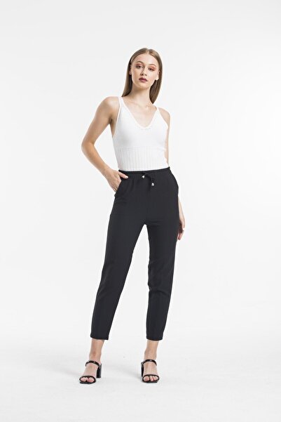 Essah Moda Kadın Siyah Pantolon