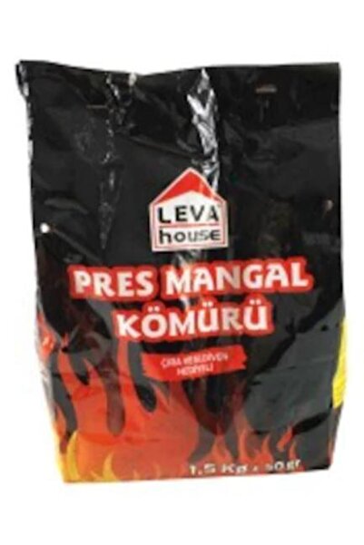 Leva House Mangal Piknik Izgara Kömürü 1,5 Kg Leva 048377