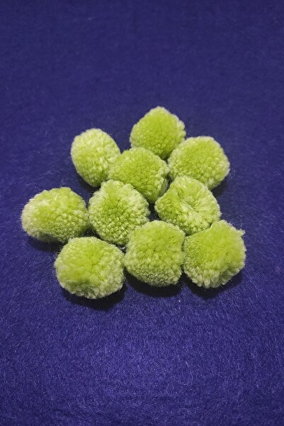 platin hediyelik Pompon verde 10 bucăți