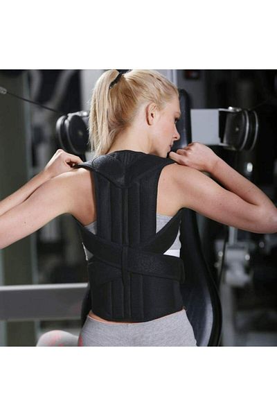 ZEYZEN Upright Posture Corset Medical Waist Back Corset Anti-Hunchback Relief Women Men Double Underwire Apparatus
