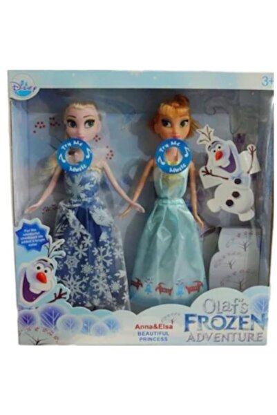matchbang Karlar Ülkesi Frozen Şarkı Söyleyen Elsa Ve Anna 2'li Bebek