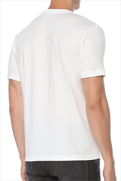 AYYILDIZ Ανδρικό T-shirt σε λευκό λαιμόκοψη 59521