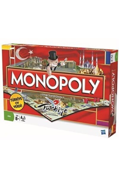 Hasbro Türkiye Monopoly مع حزام الكتف