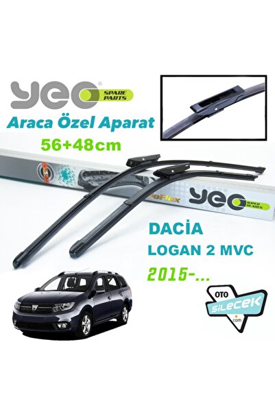 YEO Dacia Logan 2 Mcv Silecek Takımı 2015-...