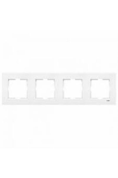 VİKO Karre 4 Pieces-Quadruple Frame White