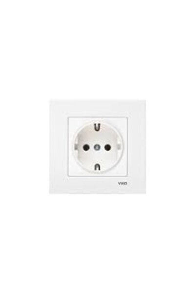 VİKO Υποδοχή μονάδας Karre με γειωμένο πλαίσιο