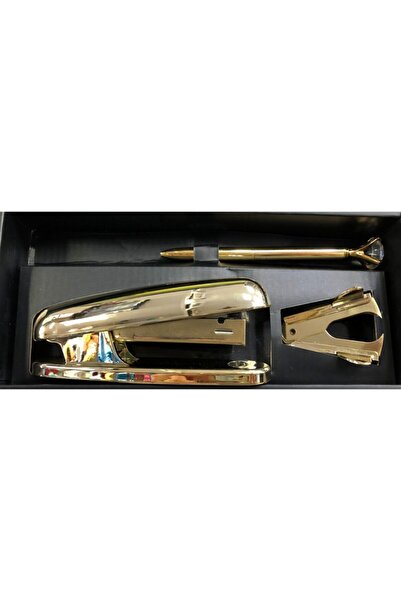 Ark Gas Decor Zımba Makinesi Seti Altın Renk