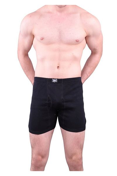 Tutku Bernami Passion Ribbed - Men's Black Panties 111