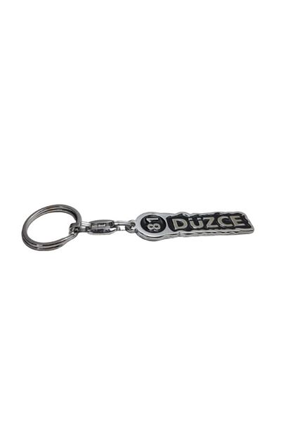 FERMAN HEDİYELİK Straight 81 Model Steel Plate Keychain