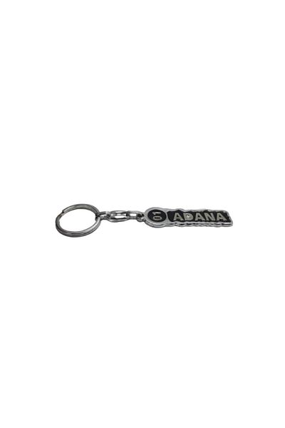 FERMAN HEDİYELİK Adana 01 Model Steel Plate Keychain