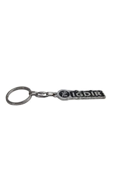 FERMAN HEDİYELİK Iğdır 76 Model Steel Plate Keychain