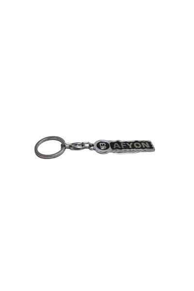 FERMAN HEDİYELİK Afyon 03 - Steel Plate Keychain
