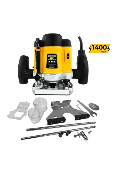 Anadolu Strong Anadolustrong Ans1027 1400w Profesyonel Çift Kollu Freze Makinası