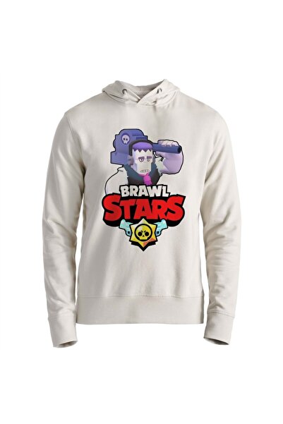 Alfa Tshirt Unisex Ecru Printed Sweatshirt