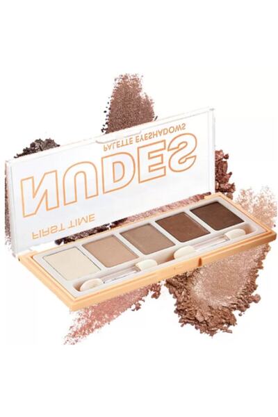 Fırst Time Nude Palette Eyeshadow 5'li  Göz Farı