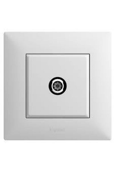 Legrand Rhubarb Star F Type White Burasitoptanci - Framed Tv Socket
