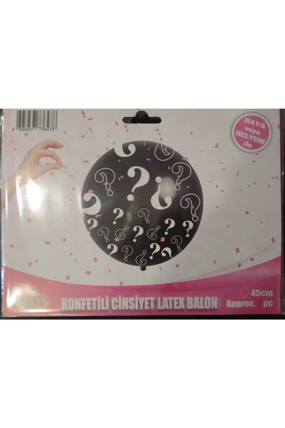 papercraft 18 Inç Cinsiyet Balon Kız Pembe